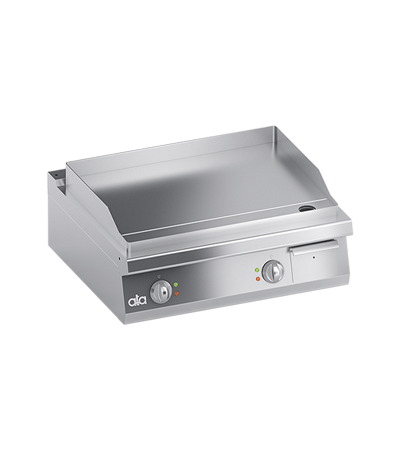 Grill electric linia 700 SOLUTION/ Gratar profesional model banc dublu cu suprafata neteda ATA