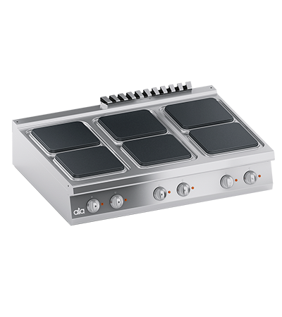 Masina de gatit linia 900 PERFORMANCE/ Aragaz profesional electric 6 arzatoare model banc ATA