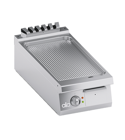 Grill electric linia 900 PERFORMANCE/ Gratar profesional model banc cu suprafata striata ATA