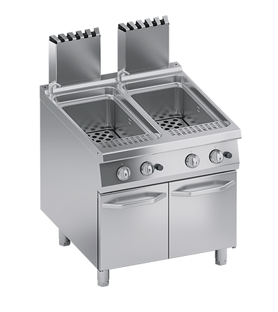Aparat de fiert paste dublu linia 900 PERFOMANCE alimentare gaz 40+40L ATA
