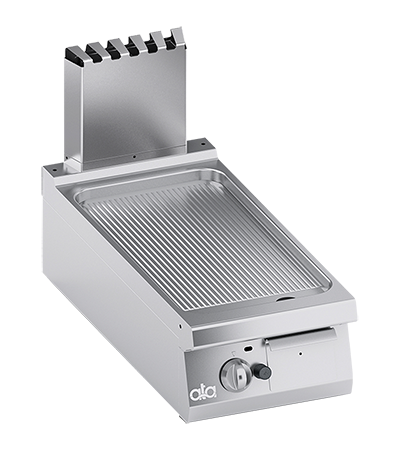 Grill alimentare gaz linia 900 PERFORMANCE/ Gratar profesional model banc cu suprafata striata ATA