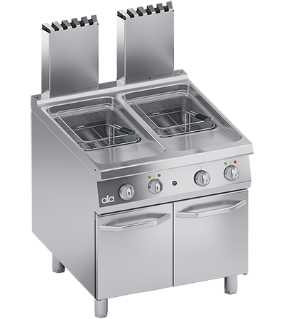 Friteuza dubla linia 900 PERFORMANCE alimentare gaz capacitate 22+22L ATA