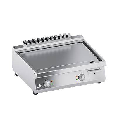 Grill electric linia 700 PERFORMANCE/ Gratar profesional dublu model banc si suprafata neteda ATA