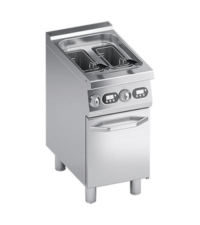 Friteuza dubla LINIA 700 PERFORMANCE electrica capacitate 9+9L si control electronic ATA