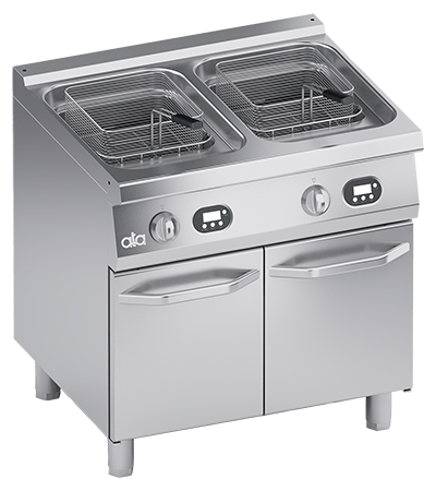 Friteuza dubla LINIA 700 PERFORMANCE electrica capacitate 15+15L si control electronic ATA