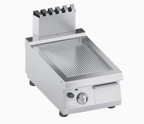 Grill alimentare gaz Linia 700 PERFORMANCE / Gratar profesional model de banc suprafata striata ATA