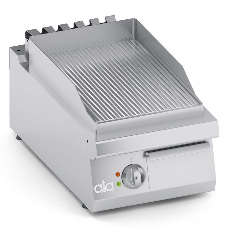 Grill alimentare gaz Linia 700 SOLUTION / Gratar profesional model de banc suprafata striata ATA
