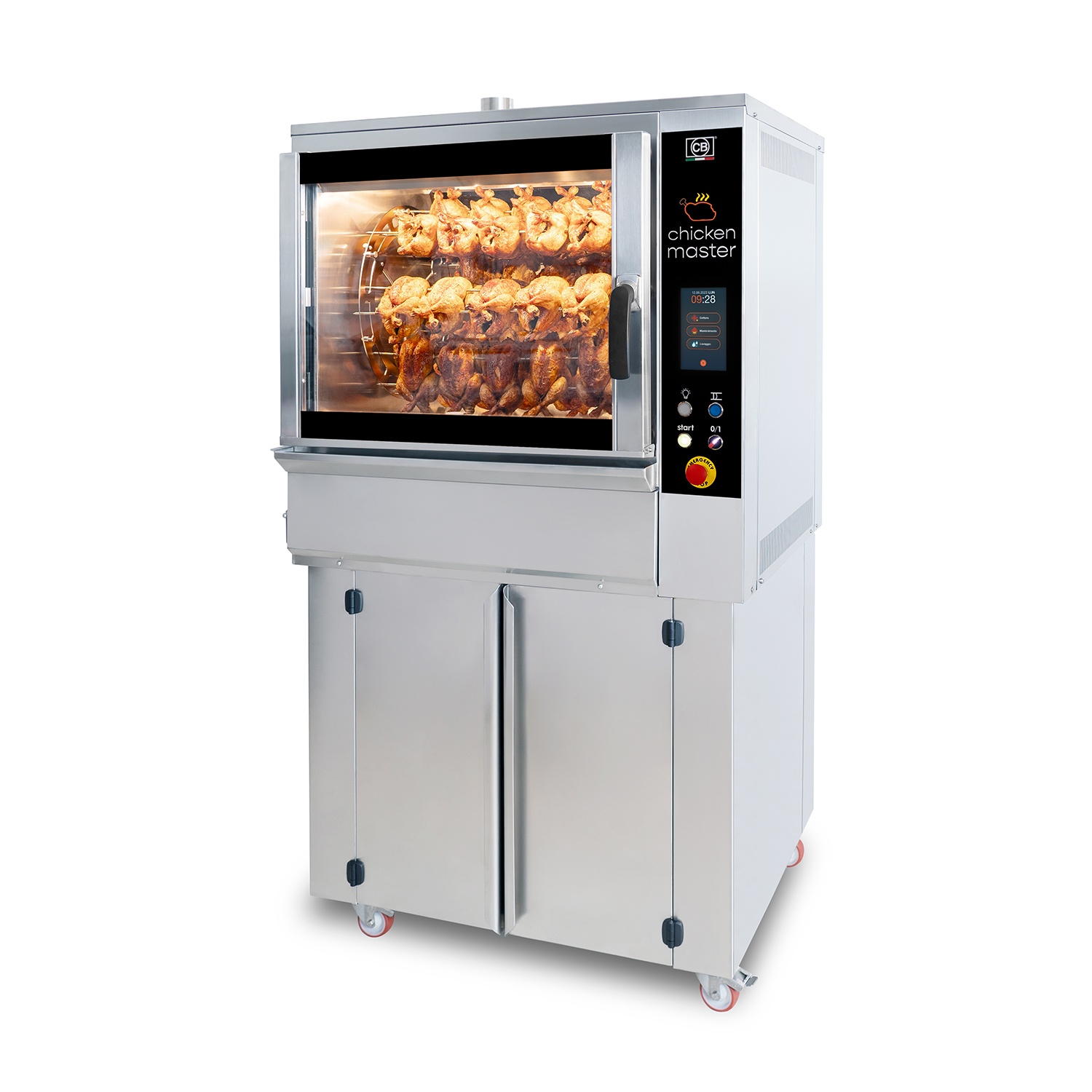 Rotisor electric ventilat 35 pui CB Italia Chicken Master 35