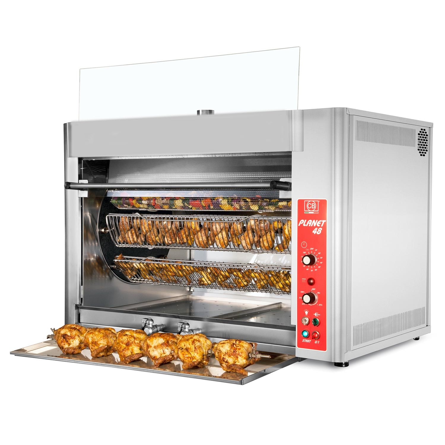 Rotisor electric 48 pui CB Italia Planet 48