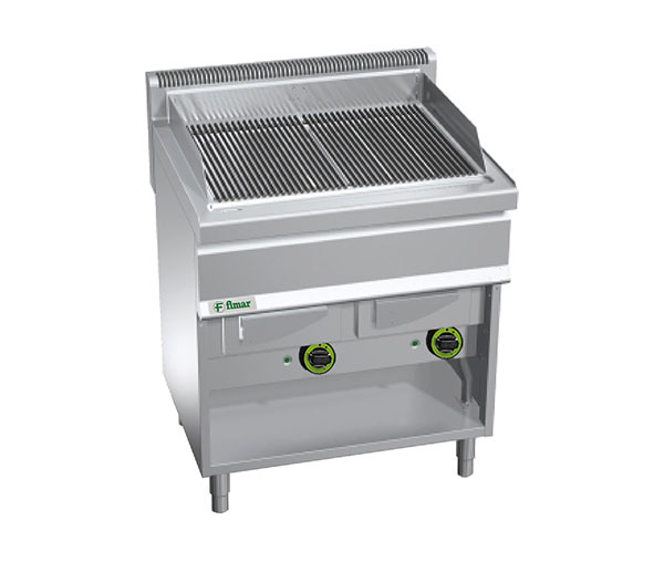 Gratar fry-top cu apa pe gaz 708×500 mm