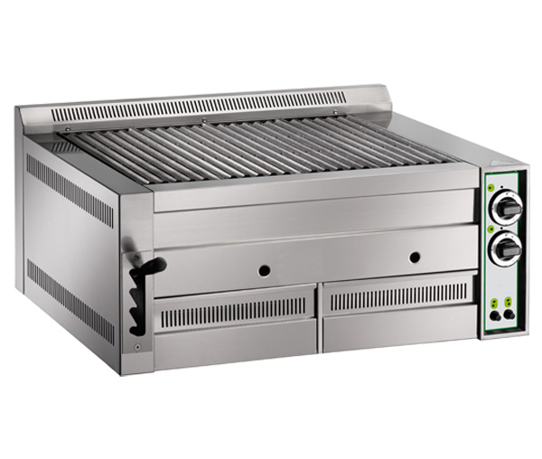 Grill cu roca vulcanica 17 kW pe gaz
