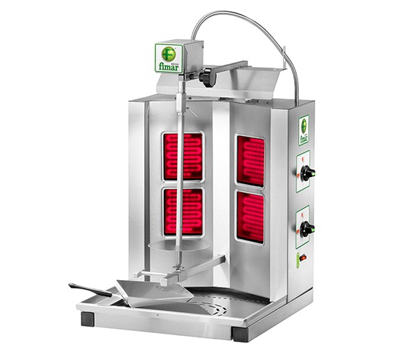 Aparat shaorma electric 4 arzatoare