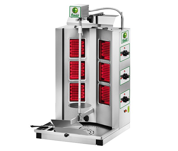 Aparat shaorma electric 6 arzatoare
