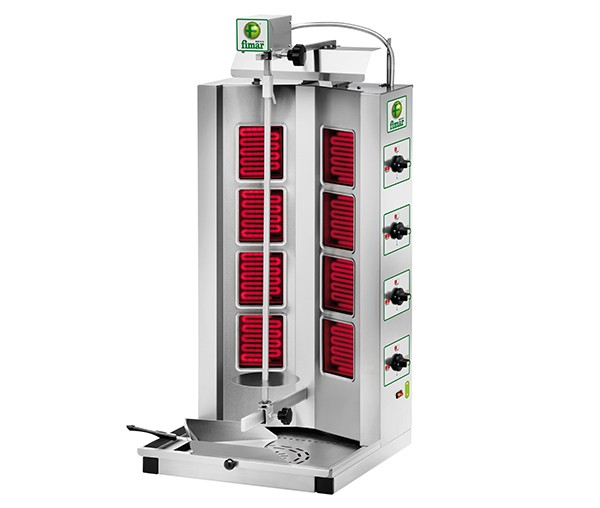 Aparat shaorma electric 8 arzatoare