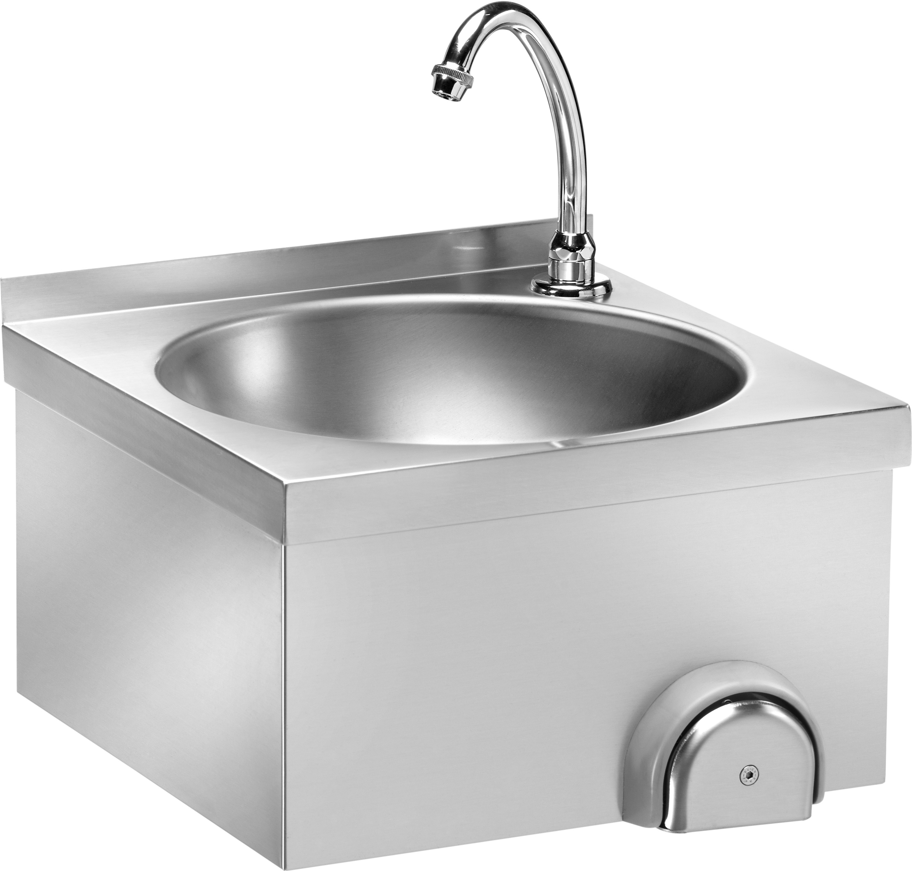Chiuveta inox cu actionare la genunchi