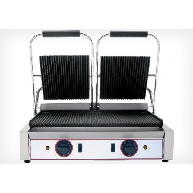Contact grill dublu