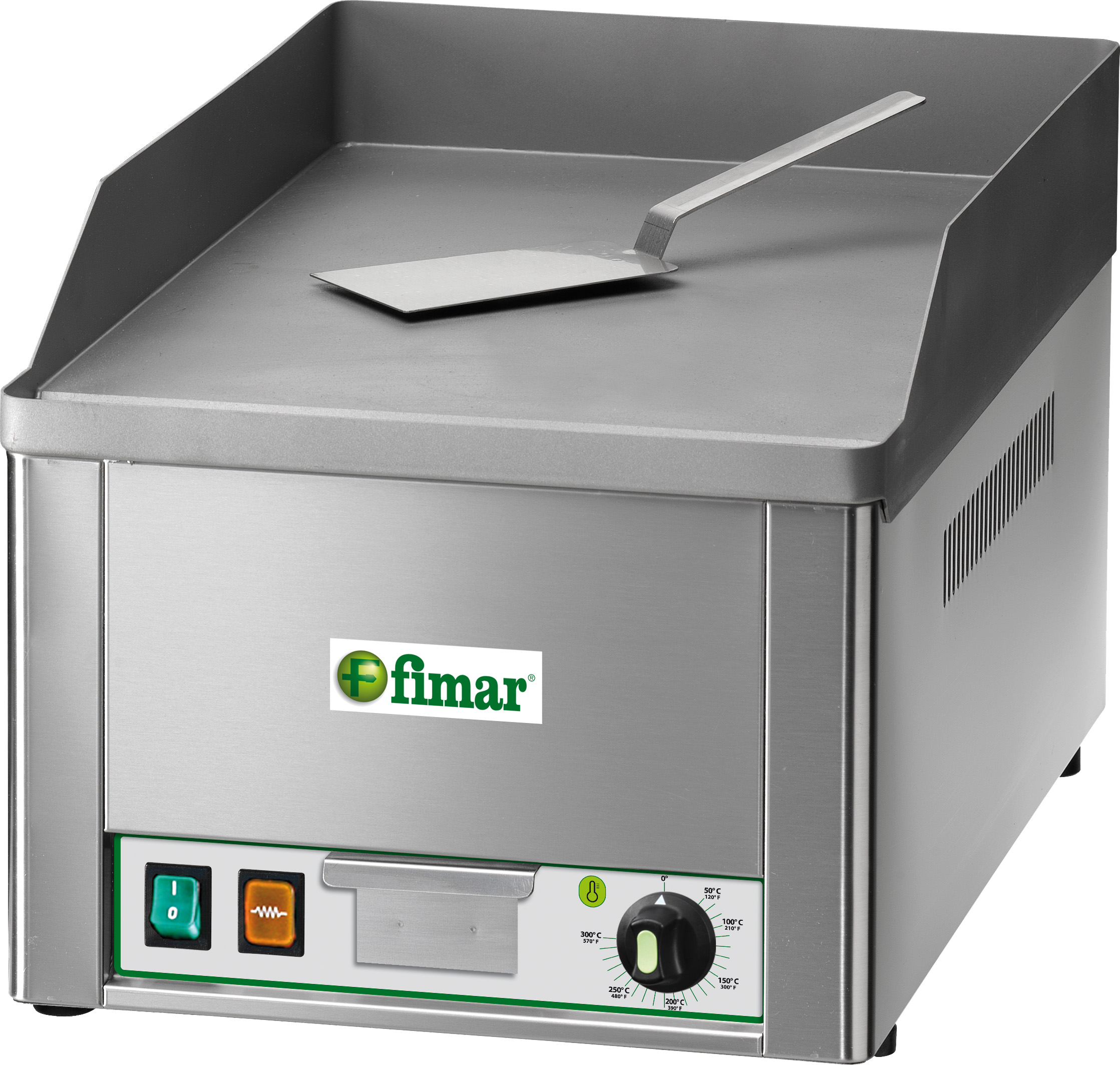 Grill fry top electric suprafata neteda