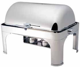 Chafing dish cu capac rabatabil