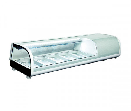 Vitrina frigorifica sushi 5X GN1/3