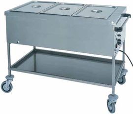 Bain Marie cu spatiu de depozitare capacitate 3 GN 1/1