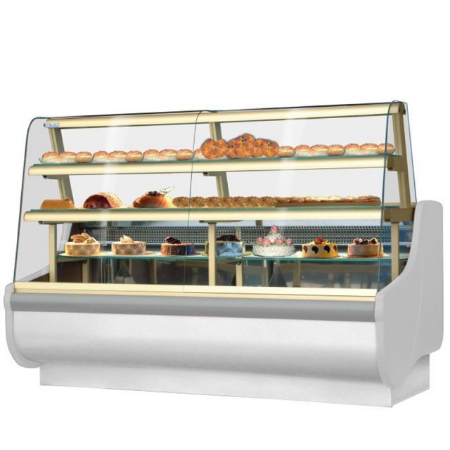 Vitrina frigorifica pentru cofetarie/patiserie BEATA 2, 1605mm