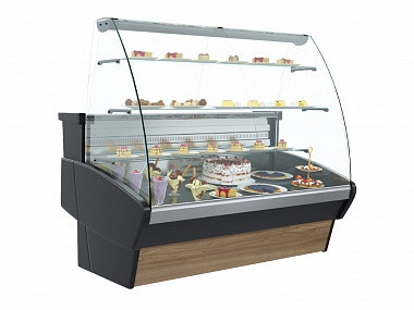 Vitrina frigorifica pentru cofetarie/patiserie PLUM 1480x990mm