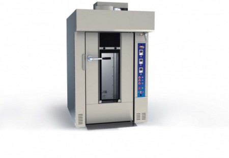 Cuptor electric rotativ pentru panificatie 12 tavi 400x600mm Macpan