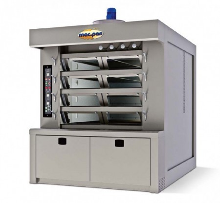 Cuptor panificatie ciclotermic cu 3 vetre Macpan