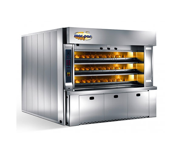 Cuptor tuburi anulare 4 vetre alimentare gaz Macpan