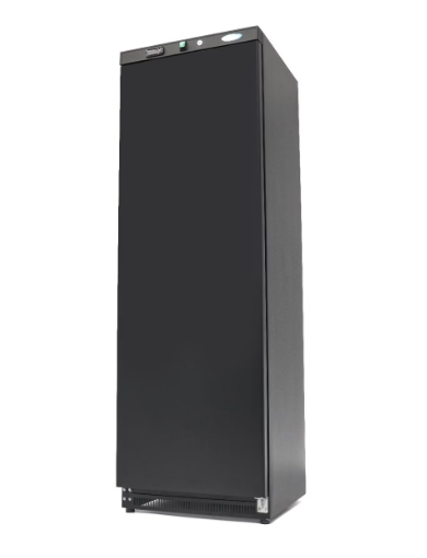 Frigider 4 rafturi 400L negru Maxima Olanda