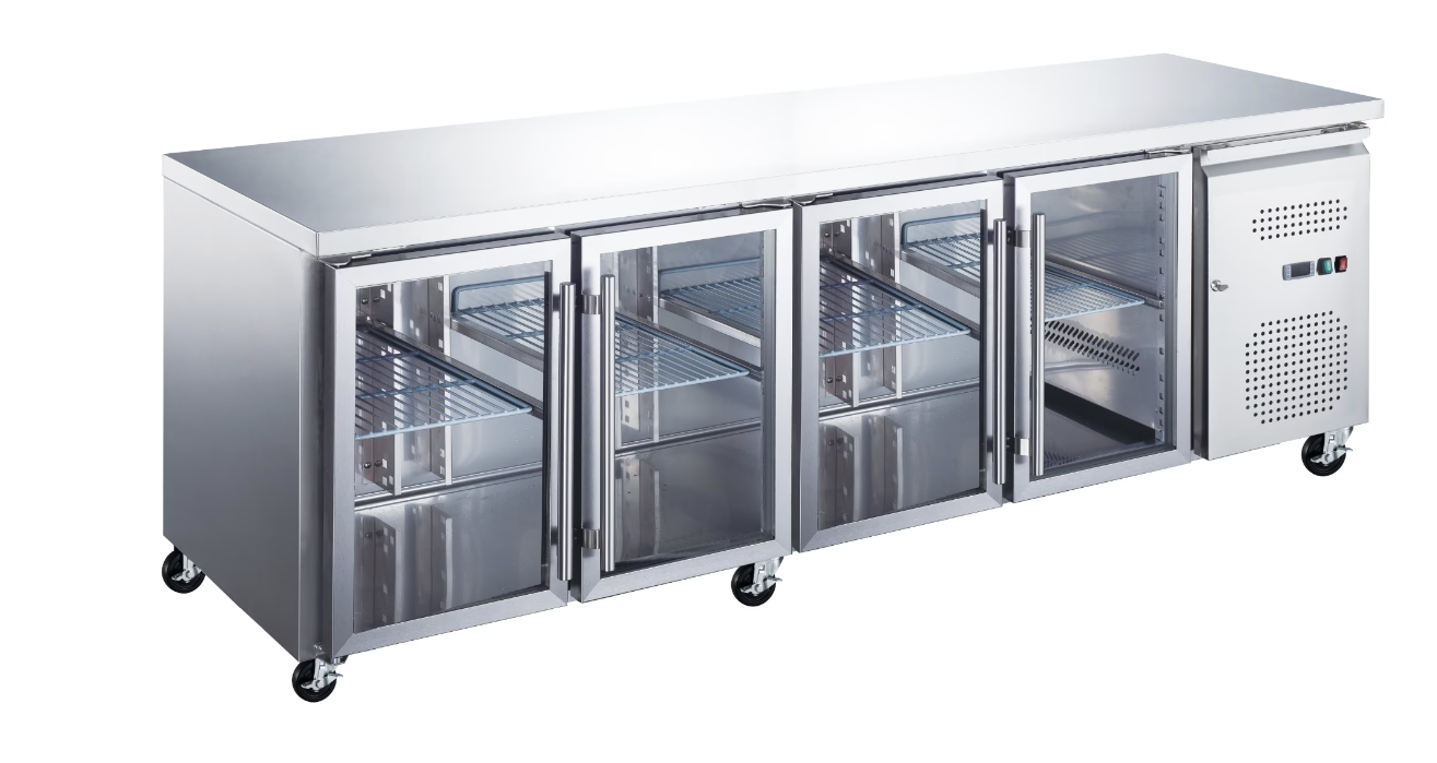 Masa frigorifica 4 usi de sticla 750L Maxima Olanda