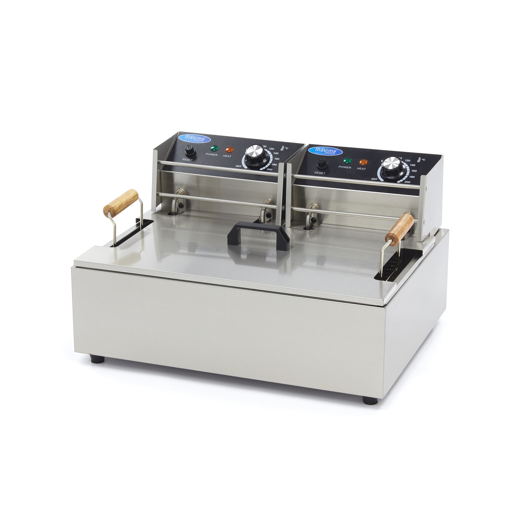 Friteuza electrica dubla 15 l