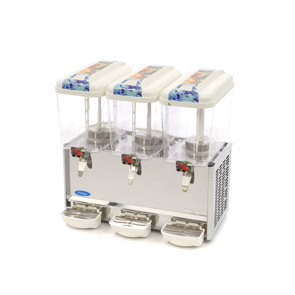 Dispenser sucuri 3 x 18 litri