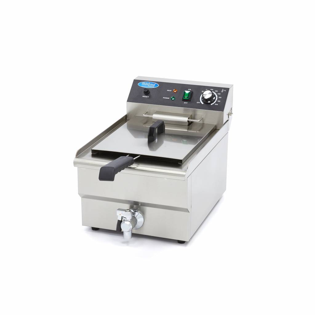 Friteuza electrica 16 l cu robinet Maxima