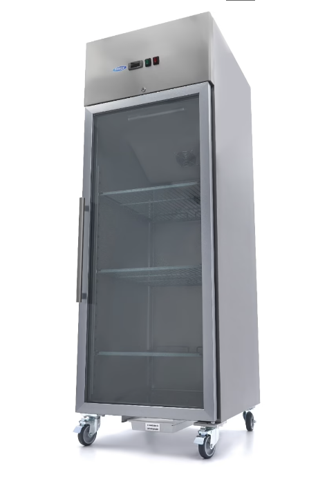Congelator 3 rafturi 700L usa de sticla Maxima Olanda
