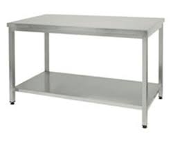 Masa inox 1600 cu polita