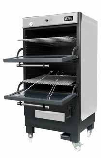 Cuptor pentru steak pe carbuni,Pira 90 D LUX Inox