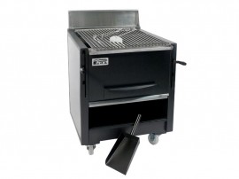 Gratar profesional barbeque pentru steak pe carbuni, 800X820X930 mm