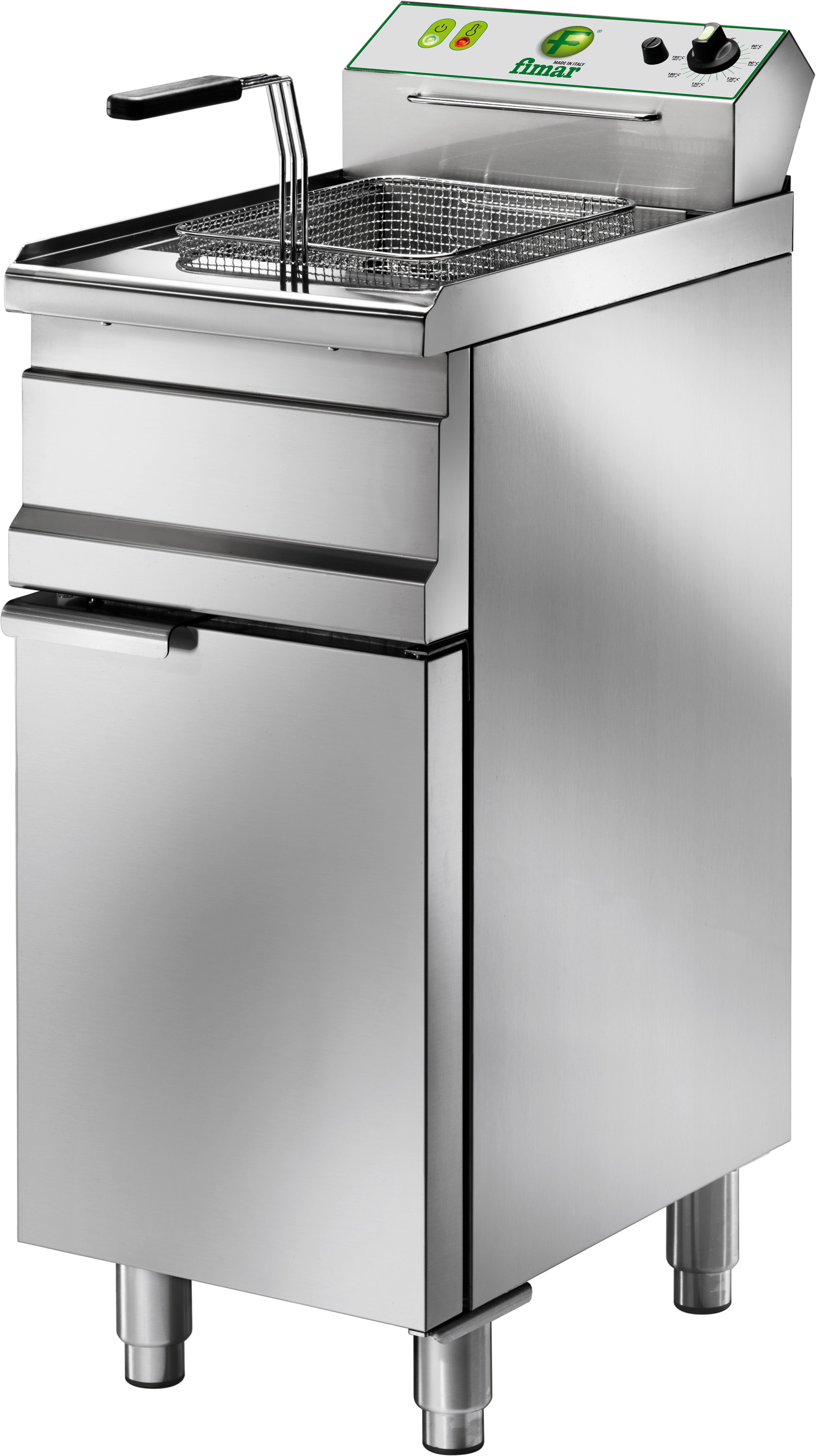 Friteuza/oparitor Resto Italia 13 l, 380 v, cu suport