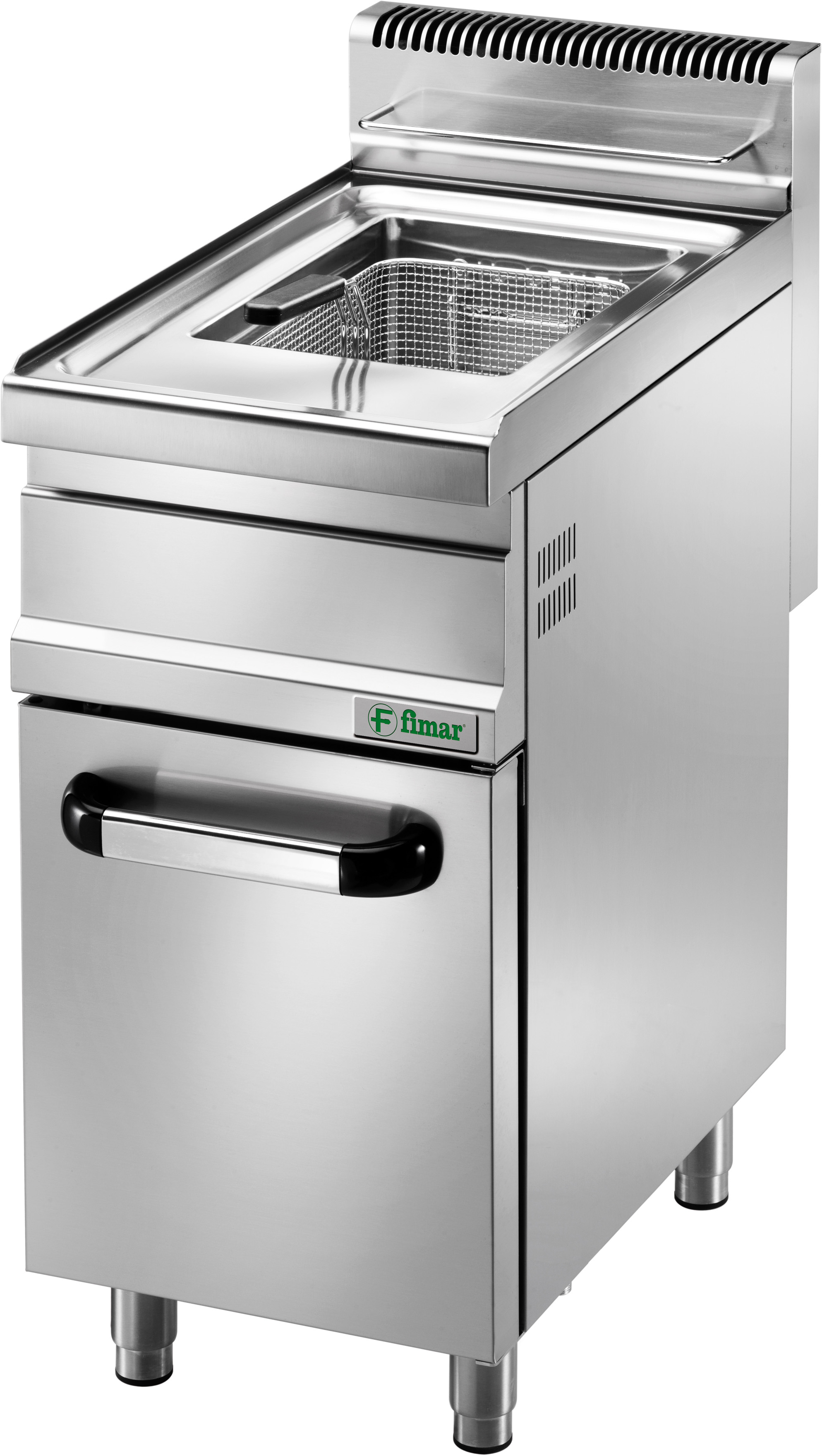 Friteuza/oparitor Resto Italia 20 l, gaz, cu suport