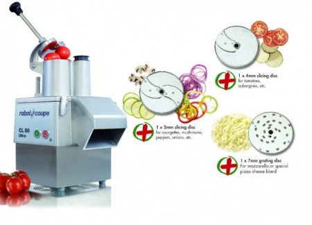 ROBOT TAIAT LEGUME PROFESIONAL CL50 ULTRA PIZZA + 3 DISCURI