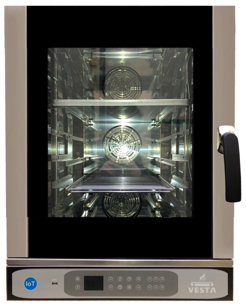 Cuptor electric gastronomie 6 GN 1/1+600x400 Digital Vesta Combi