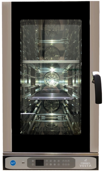 Cuptor electric gastronomie 10 GN 1/1+600x400 Digital Vesta Combi