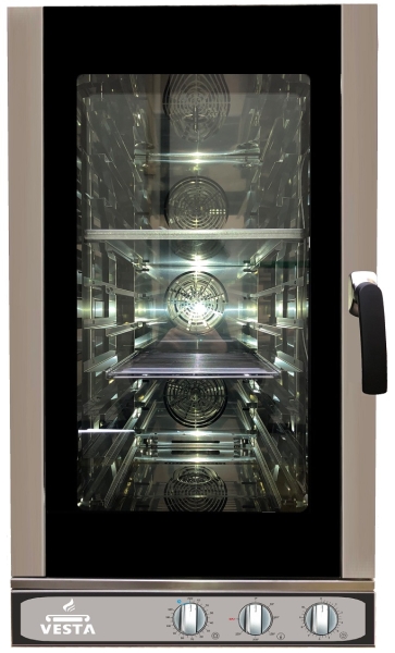 Cuptor electric gastronomie 10 GN 1/1+600x400 Manual Vesta Combi