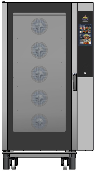 Cuptor electric convectie cofetarie/patiserie 16 tavi 600x400 touch screen Vesta