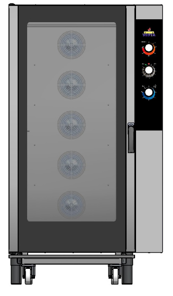Cuptor electric gastronomie 20 GN 1/1 manual Vesta Italia