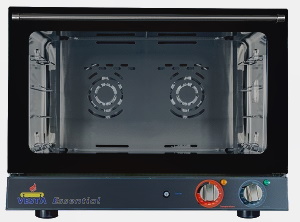 Cuptor electric convectie cofetarie/patiserie 4 tavi 600x400 Manual cu umidificare Vesta