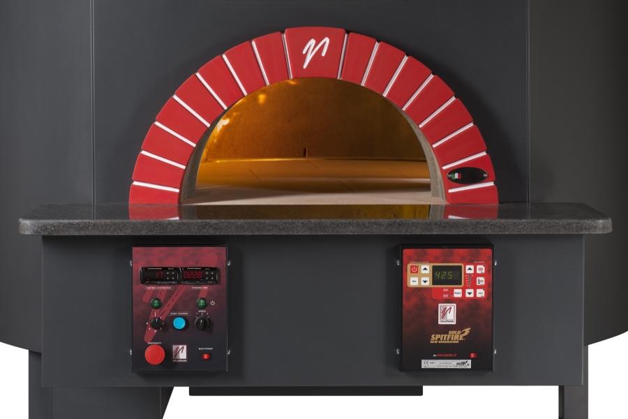 Cuptor pizza rotativ lemne/gaz Valoriani Rotativo 140 3