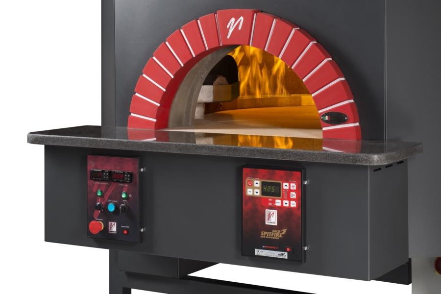 Cuptor pizza rotativ lemne/gaz Valoriani Rotativo 140