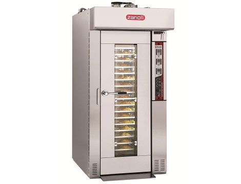 Cuptor electric rotativ 8 tavi Zanolli Rotor Wind 1E